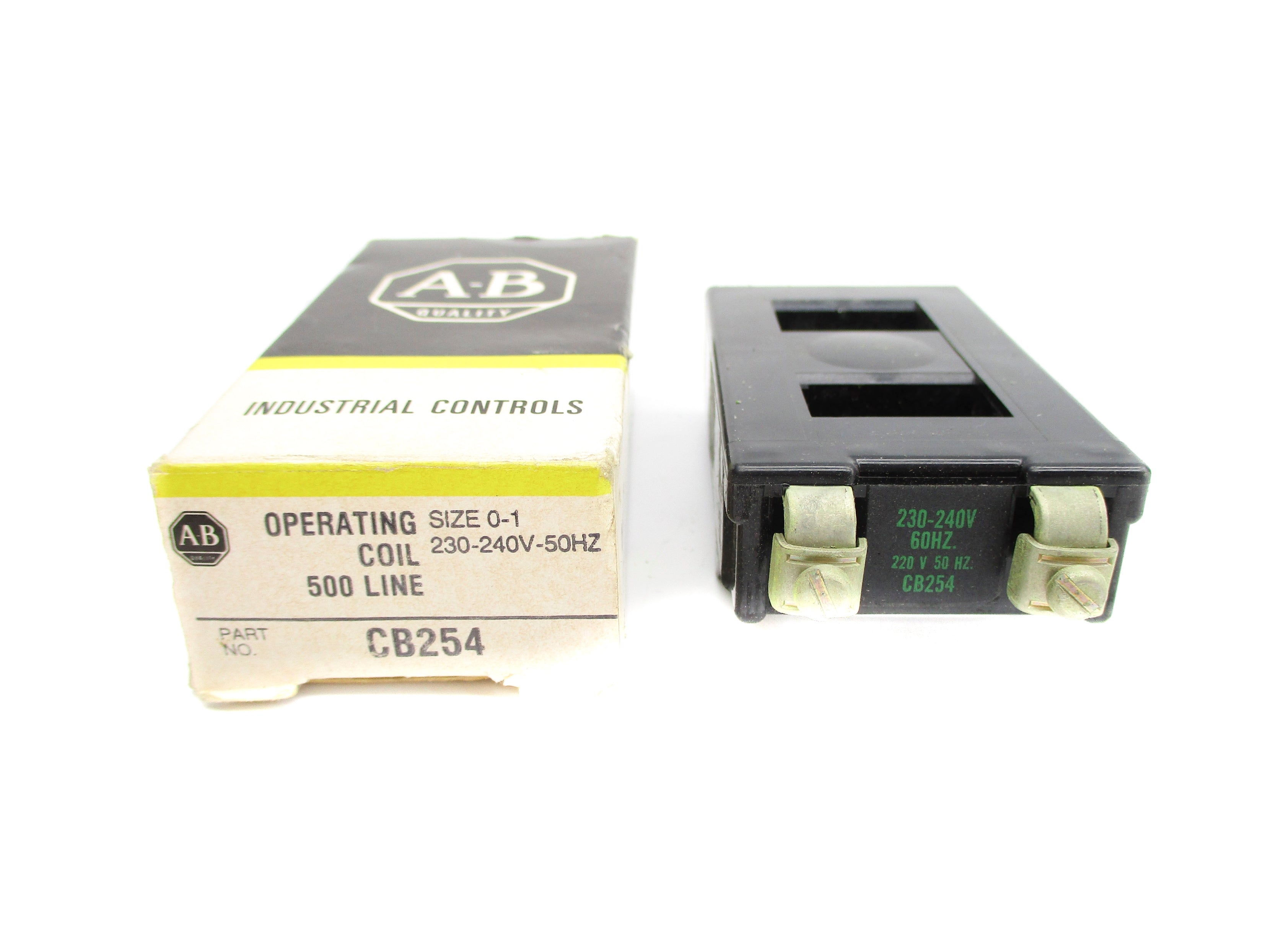ALLEN BRADLEY CB254 240V (BK/YL) NSMP