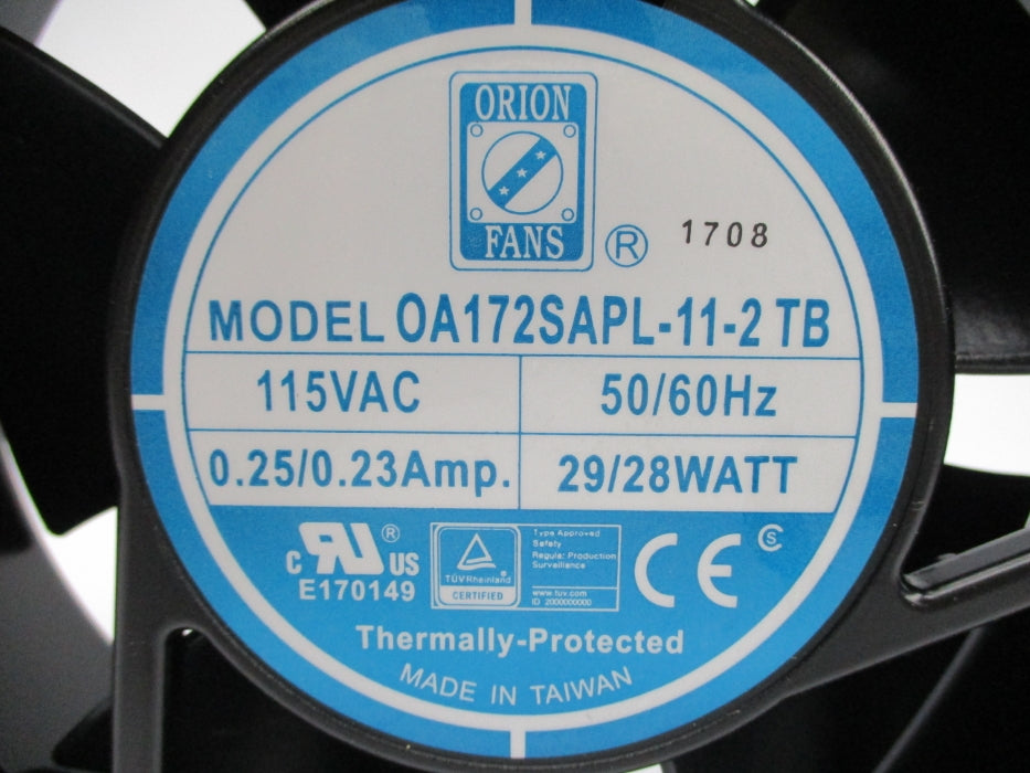 ORION FANS OA172SAPL-11-2TB NSNP