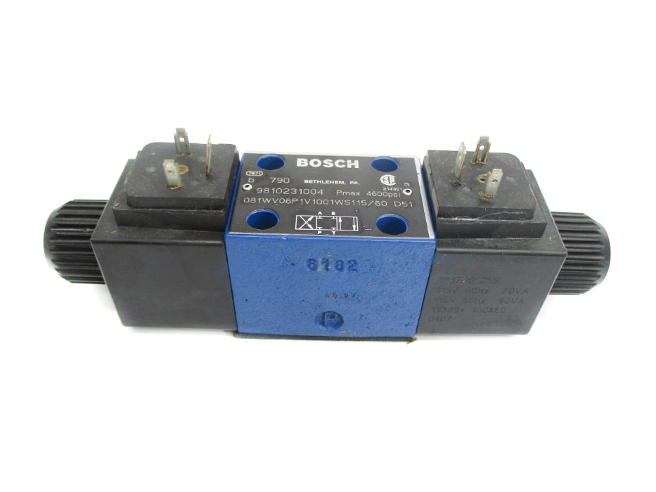 BOSCH 081WV06P1V1001WS115/60D51 9810231004 4600PSI 110/115V NSNP
