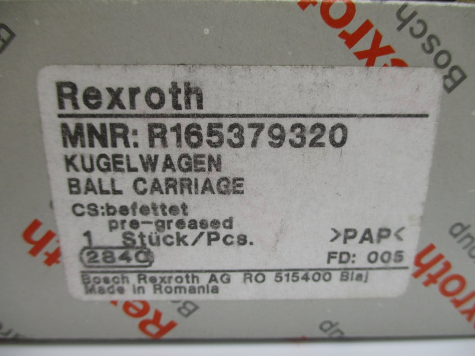 REXROTH R165379320 NSMP