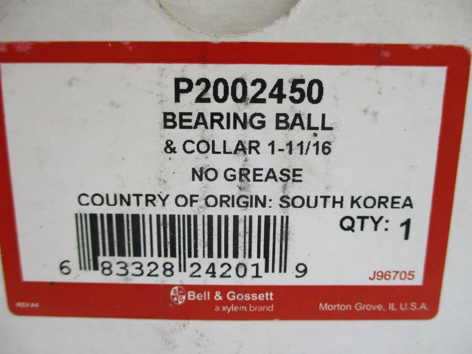 BELL & GOSSETT P2002450 NSMP