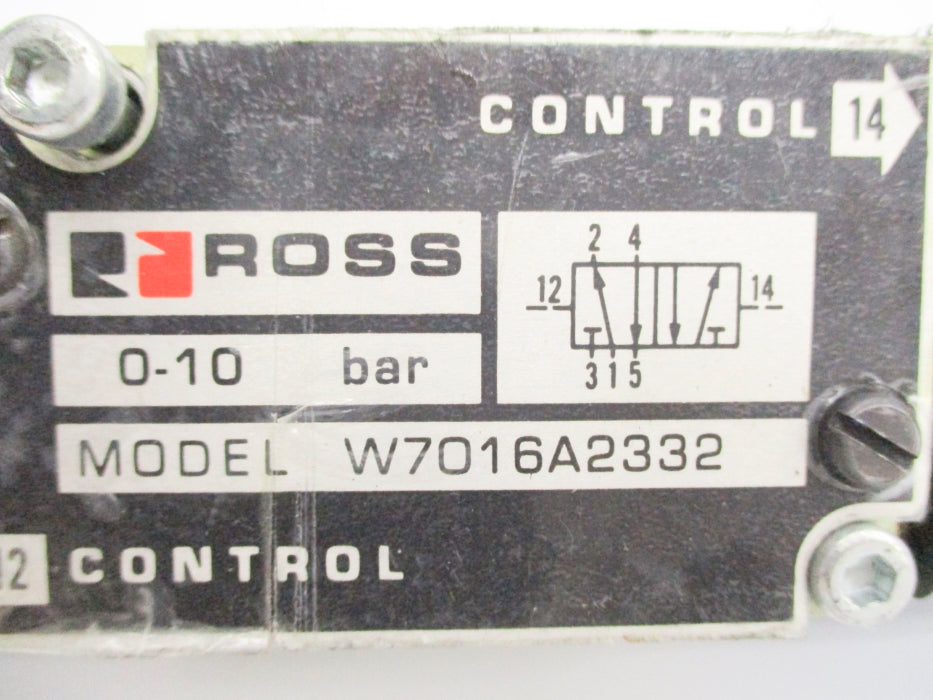ROSS W7016A2332 100-130V UNMP