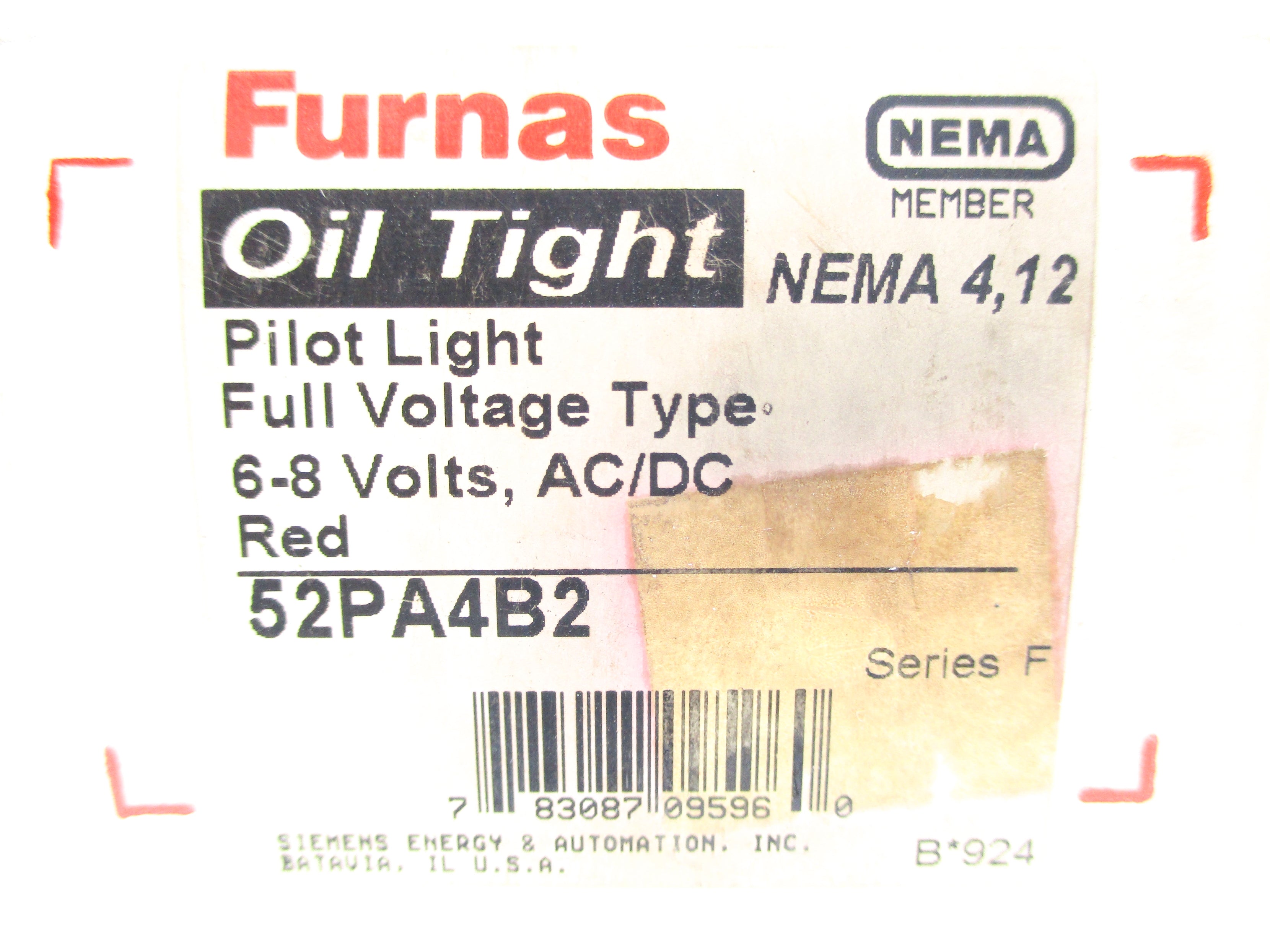 FURNAS 52PA4B2 SER. F NSMP