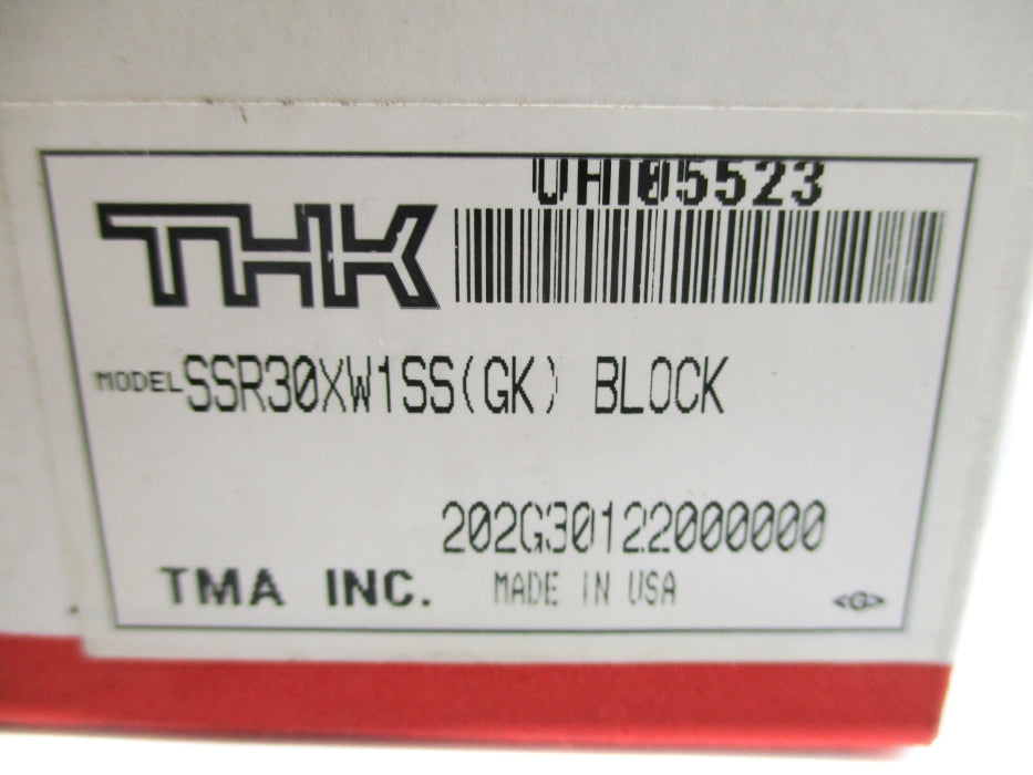THK SSR30XW1SS(GK) NSMP