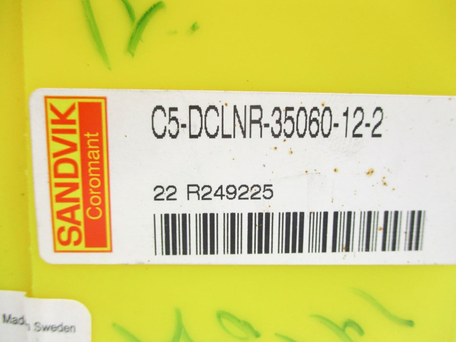 SANDVIK C5-DCLNR-35060-12-2 22R249225 NSMP