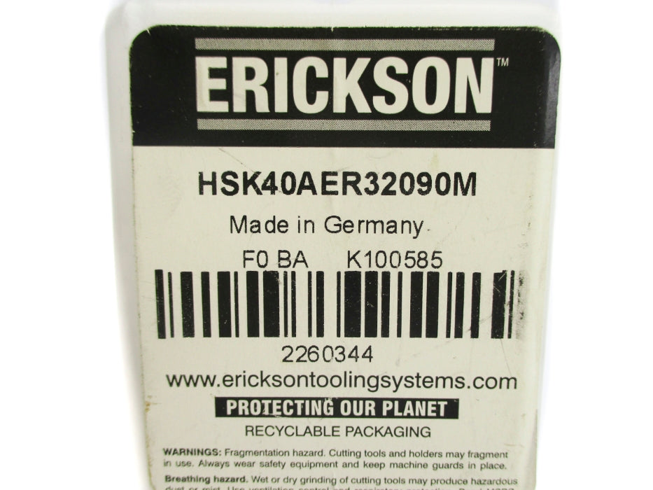 ERICKSON HSK40AER32090M NSMP