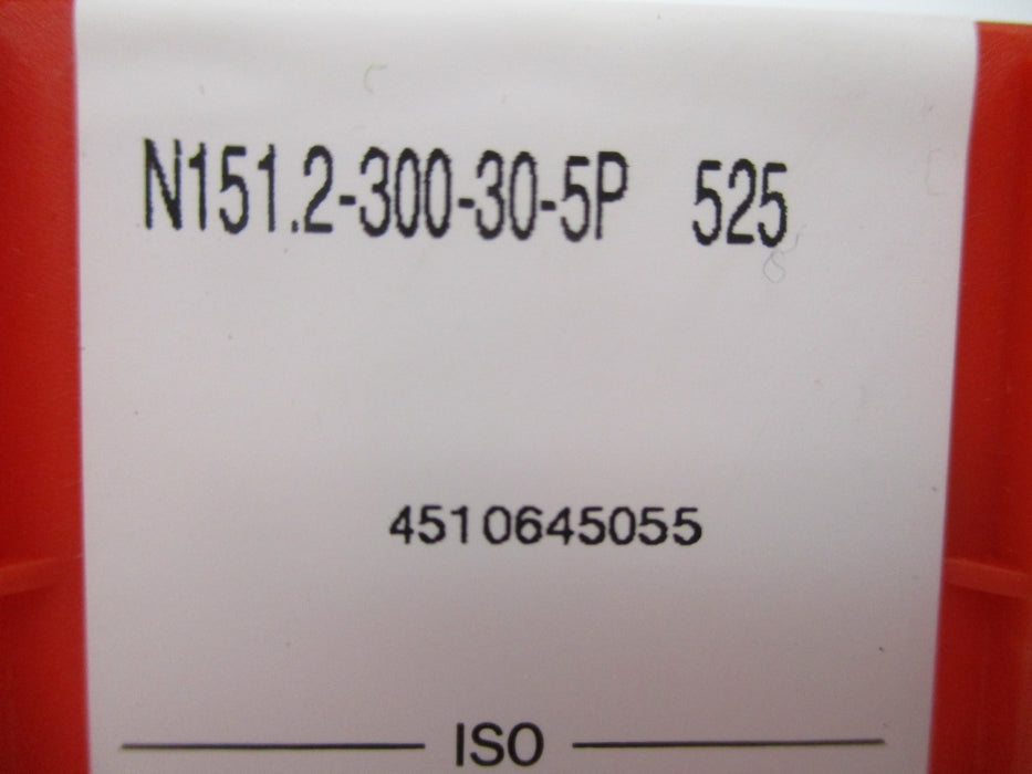 SANDVIK N151.2-300-30-5P525 (PKG OF 10) NSFS