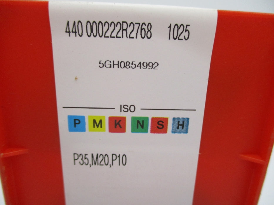 SANDVIK 440000222R27681025 (PKG OF 10) NSFS