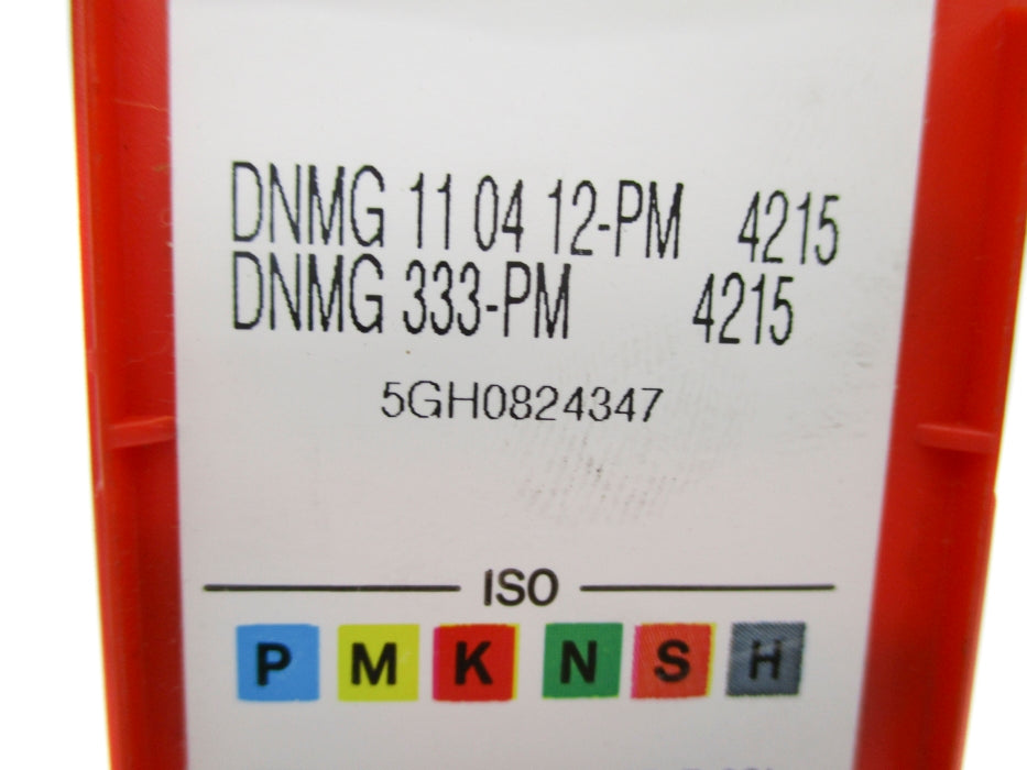 SANDVIK DNMG110412-PM DNMG333-PM-4215 (PKG OF 10) NSFS