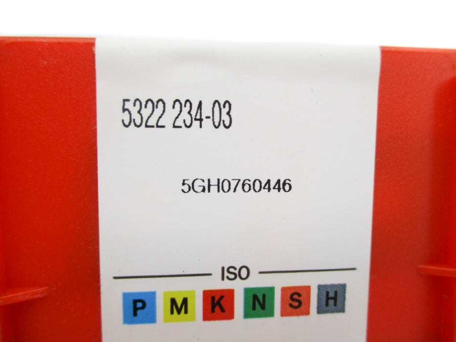 SANDVIK 5322234-03 (PKG OF 10) NSFS