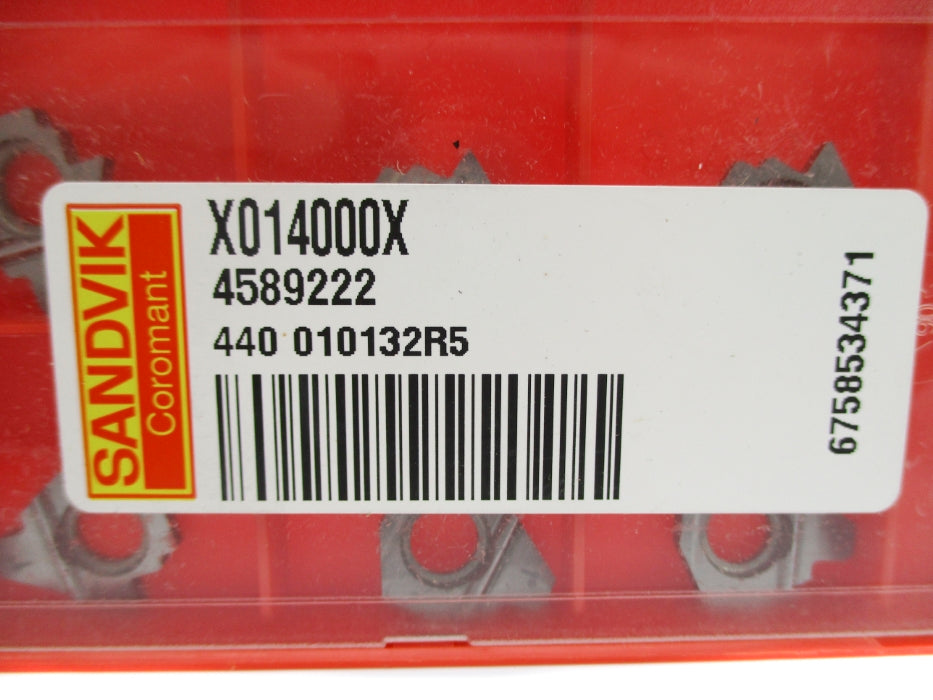 SANDVIK X014000X (PKG OF 10) NSFS