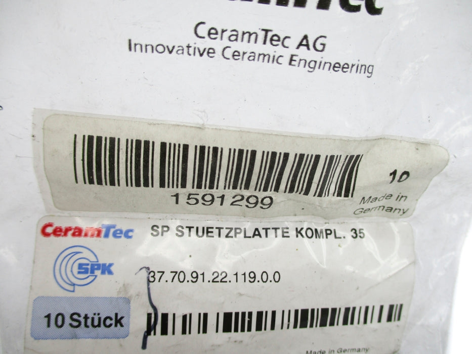 CERAMTEC 37.70.91.22.119.0.0 1591299 (PKG OF 10) NSMP