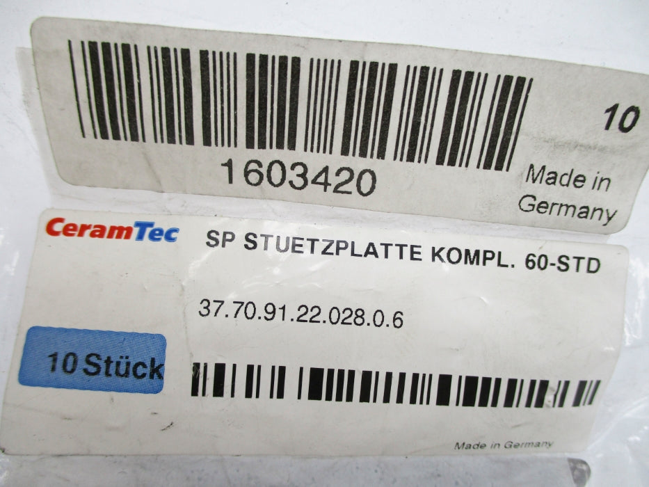 CERAMTEC 37.70.91.22.028.0.6 1603420 (PKG OF 10) NSMP