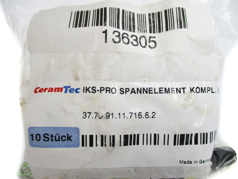 CERAMTEC 37.70.91.11.716.6.2 136305 (PKG OF 10) NSMP