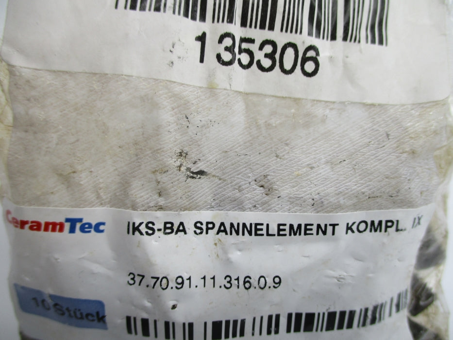 CERAMTEC 37.70.91.11.316.0.9 135306 (PKG OF 10) NSMP
