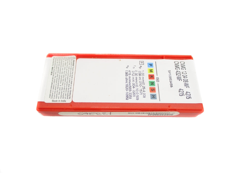 SANDVIK CNMG120408-WF CNMG432-WF-4215 (PKG OF 10) NSFS
