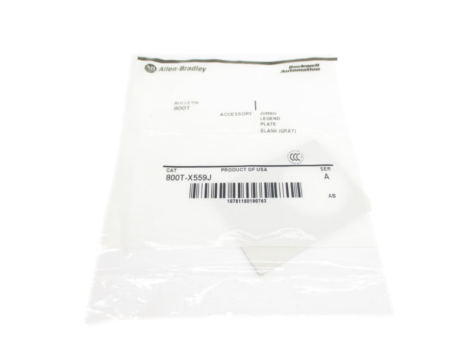 INDUSTRIAL SPARE PART 800T-X559J SER. A NSMP