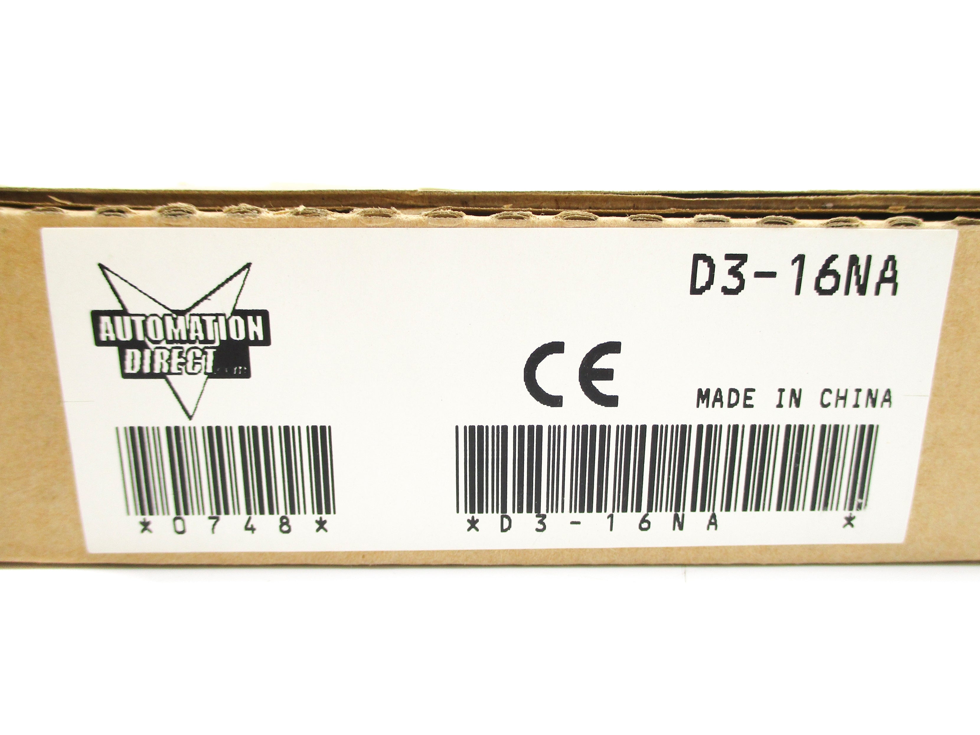 AUTOMATION DIRECT D3-16NA 110VAC NSMP