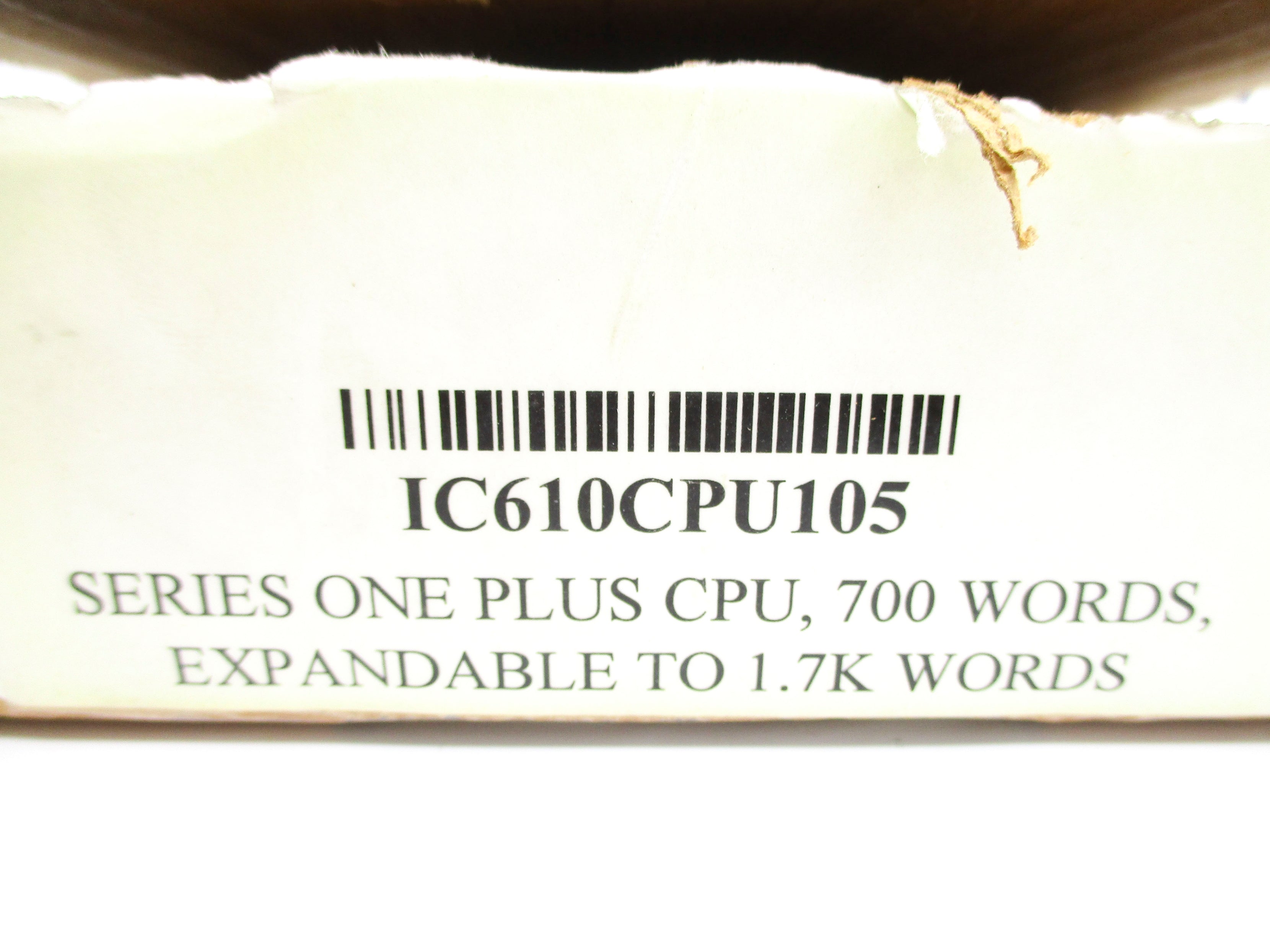 GE FANUC IC610CPU105 NSMP