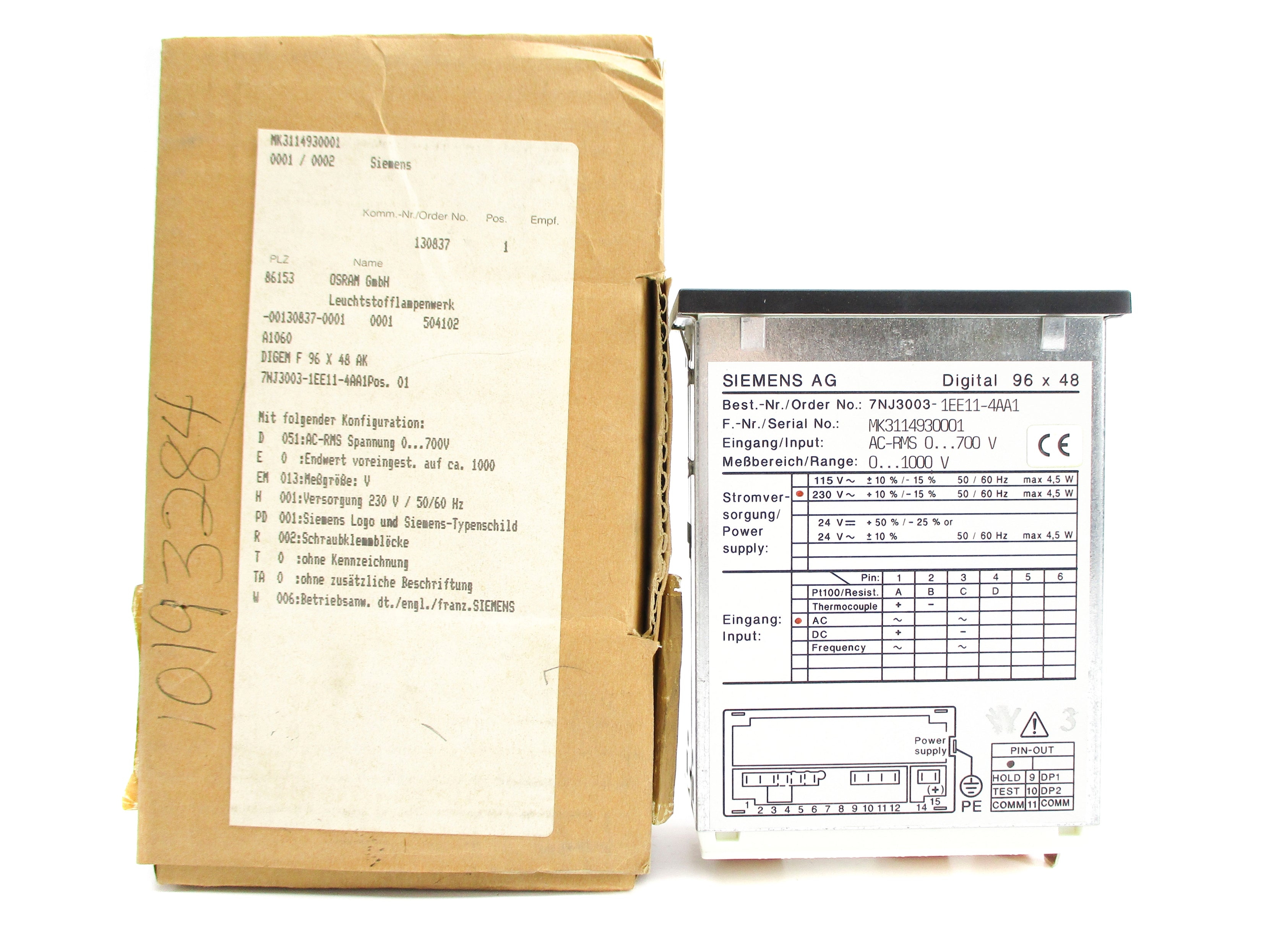 SIEMENS 7NJ3003-1EE11-4AA1 NSMP