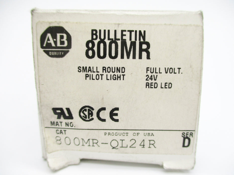 INDUSTRIAL SPARE PART 800MR-QL24R SER. D 24V (WH) NSMP