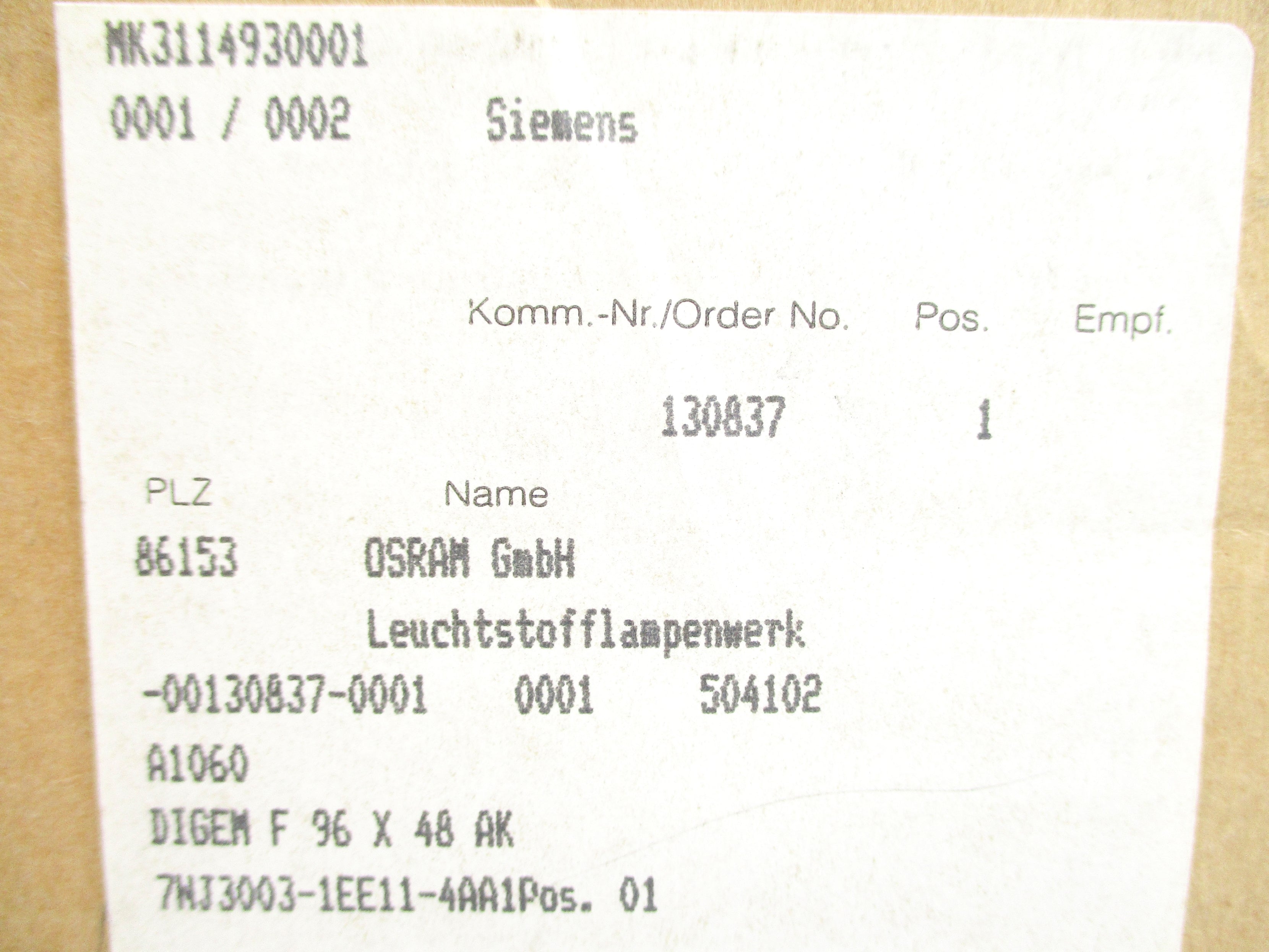 SIEMENS 7NJ3003-1EE11-4AA1 NSMP