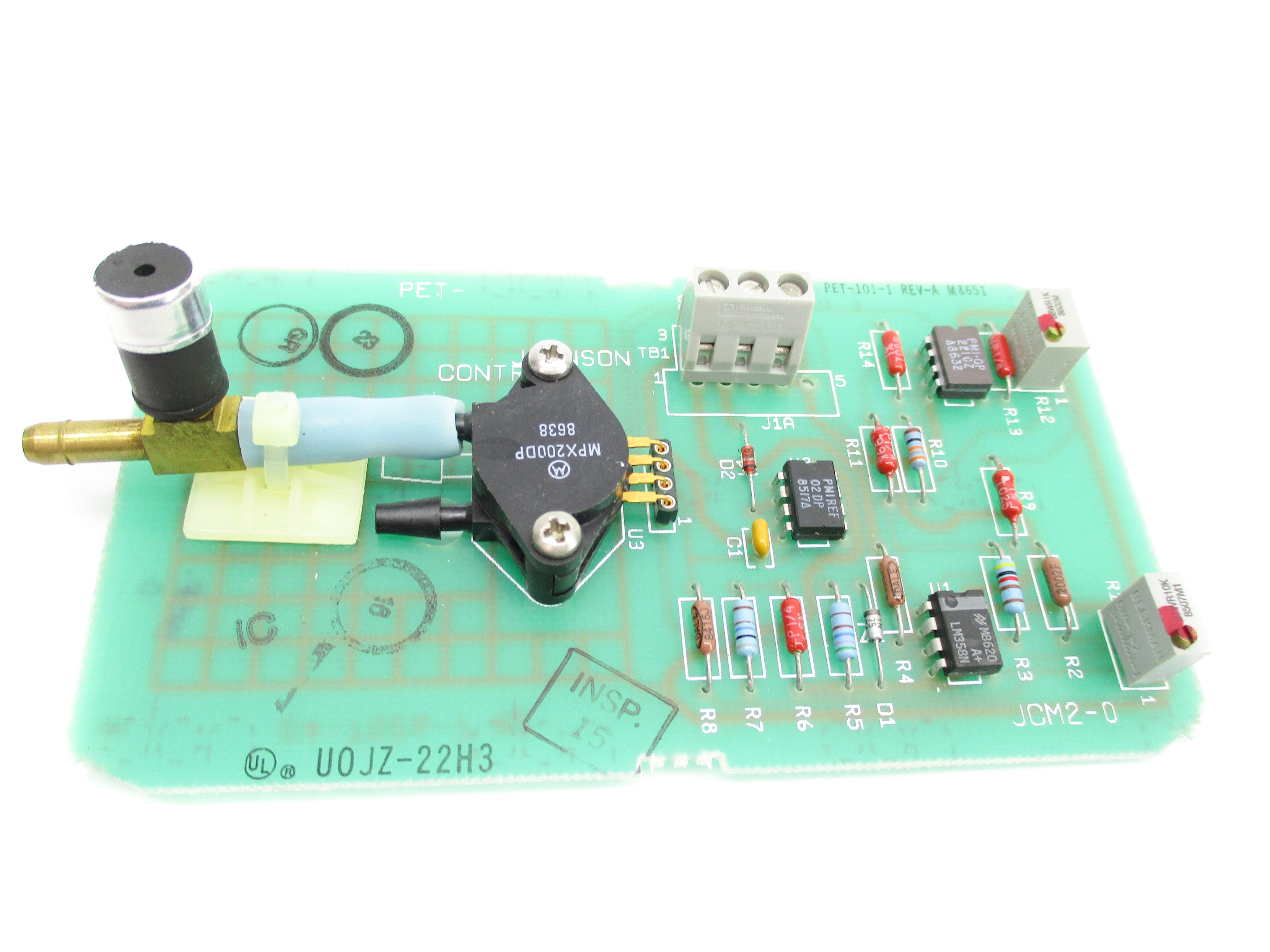 JOHNSON CONTROLS PET-101-1 REV. A NSNP