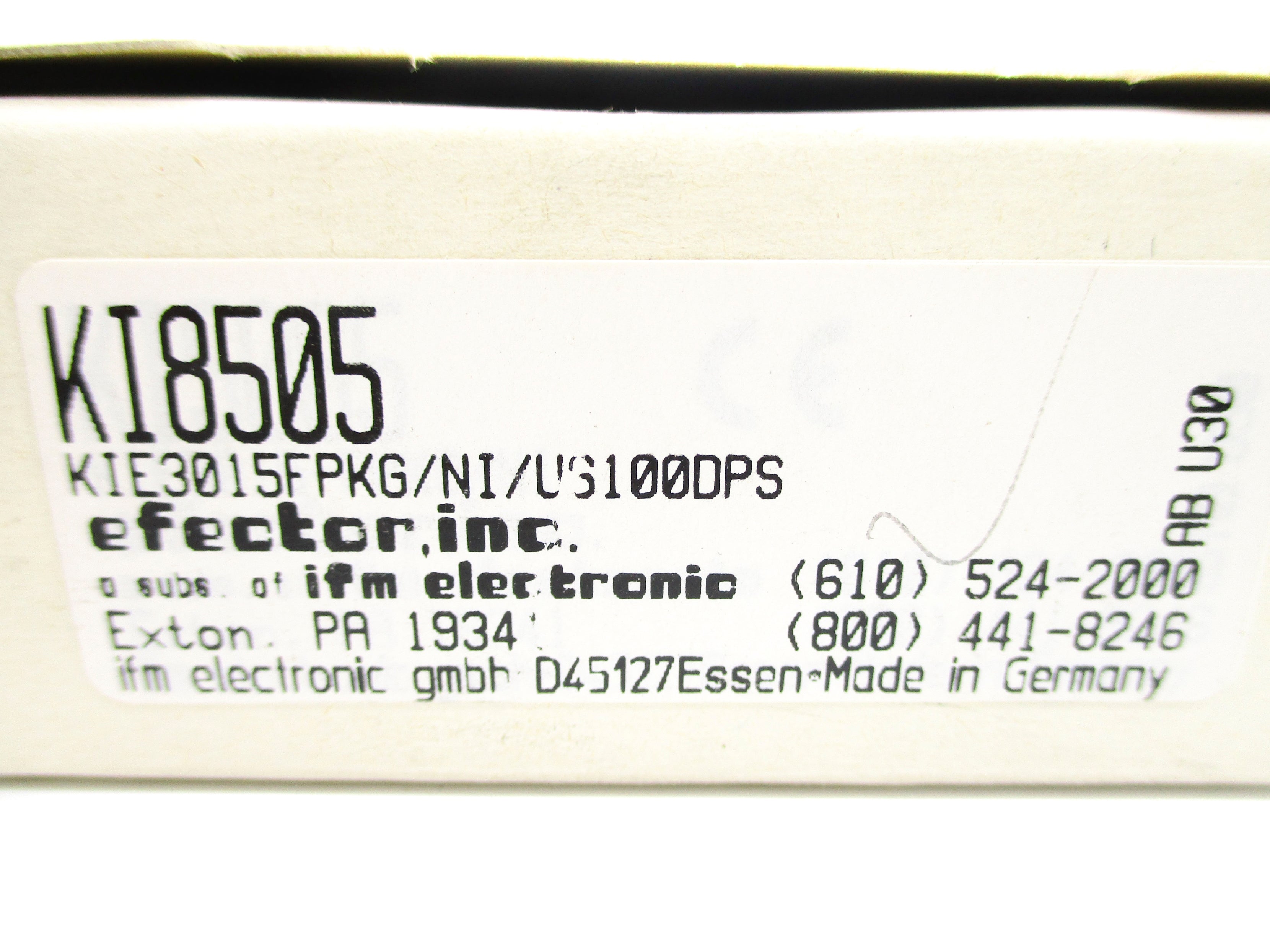 IFM EFECTOR KI8505 NSMP
