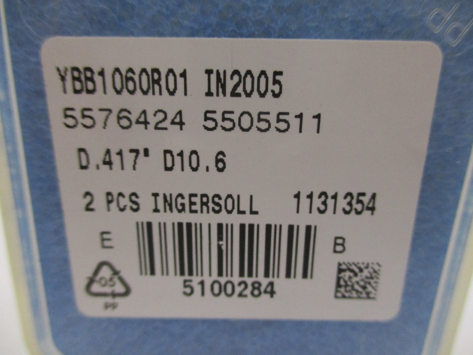INGERSOLL YBB1060R01 IN2005 (PKG OF 2) NSMP