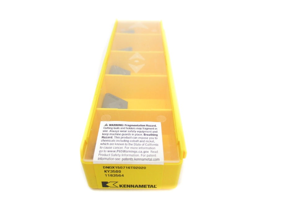 KENNAMETAL DNGX150716T02020 DNGX454T0820 KY3500 (PKG OF 5) NSFS