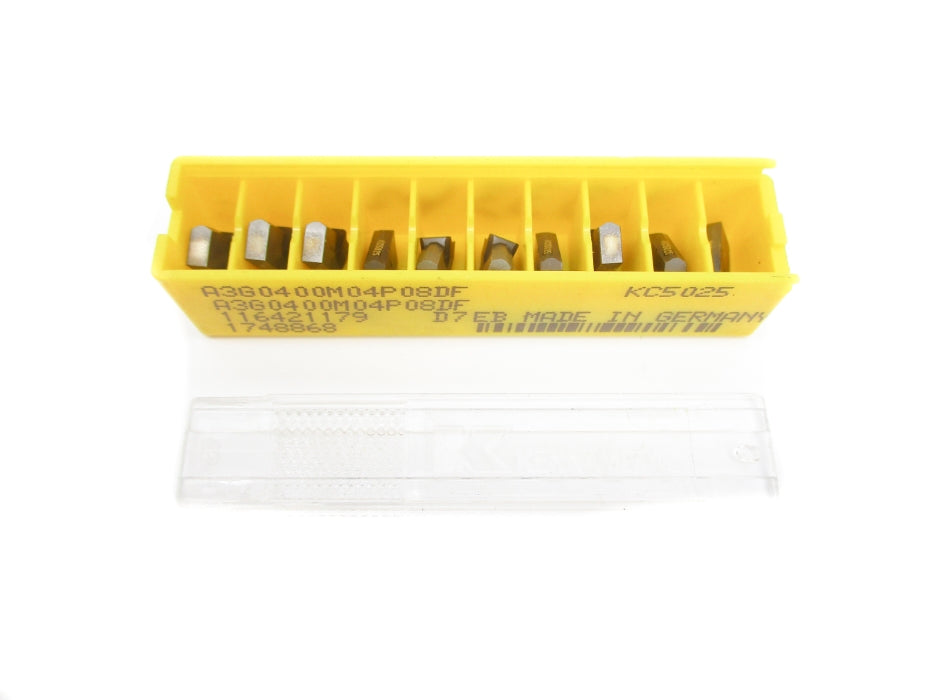KENNAMETAL A3G0400M04P08DF KC5025 (PKG OF 10) NSMP
