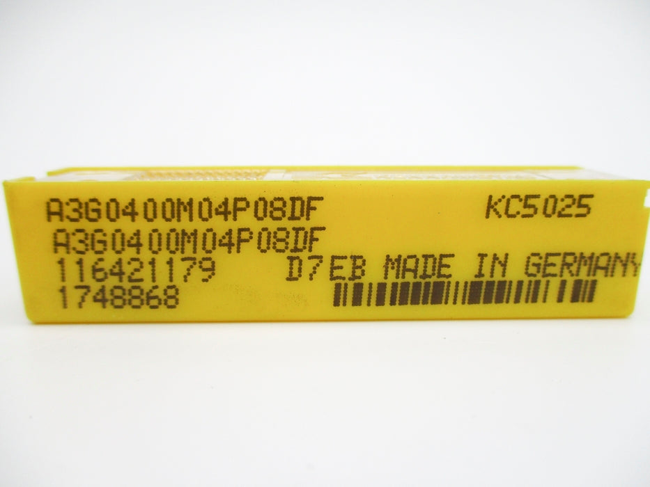 KENNAMETAL A3G0400M04P08DF KC5025 (PKG OF 10) NSMP