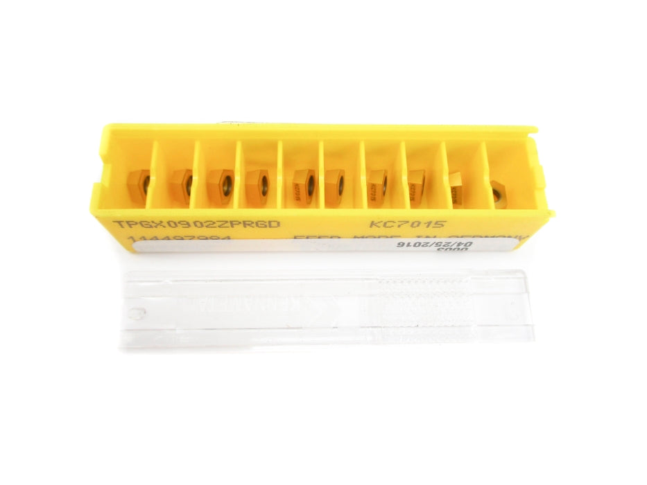 KENNAMETAL TPGX0902ZPRGD KC7015 (PKG OF 10) NSMP