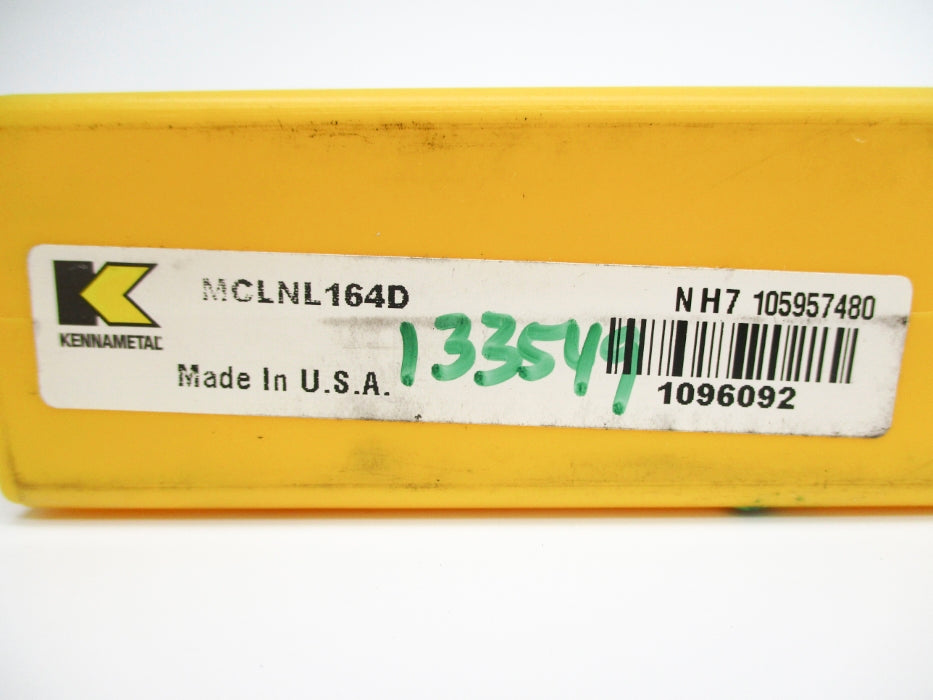 KENNAMETAL MCLNL164D NSMP