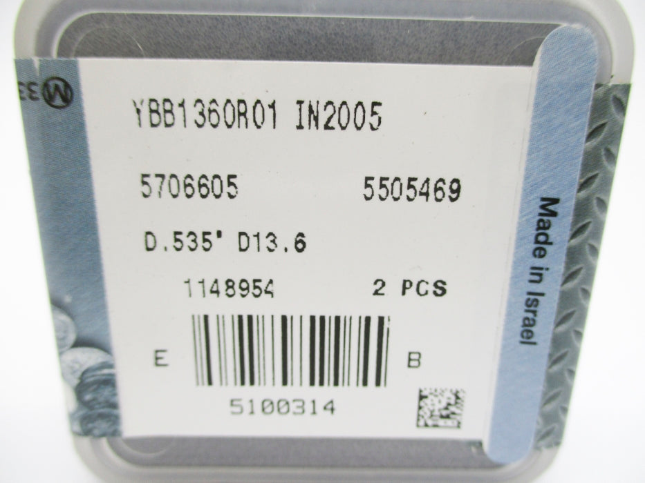 INGERSOLL YBB1360R01 IN2005 (PKG OF 2) NSFS