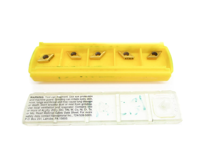 KENNAMETAL DPMT2151LF DPMT070204LF KT315 (PKG OF 5) NSMP