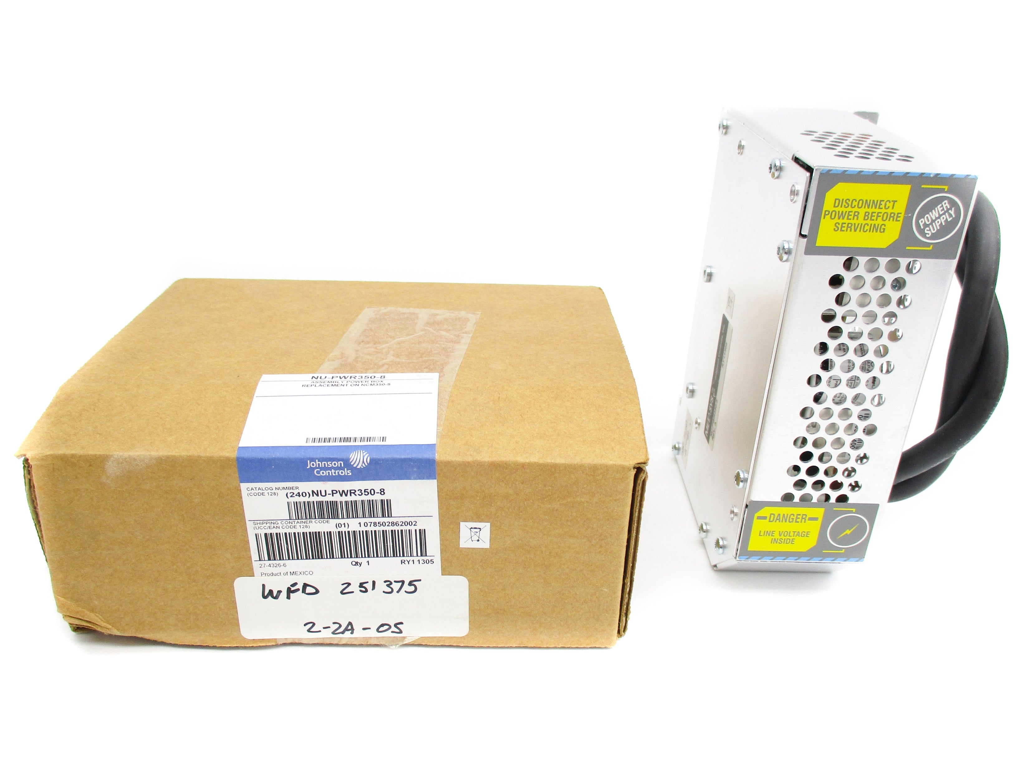 JOHNSON CONTROLS NU-PWR350-8 NSMP