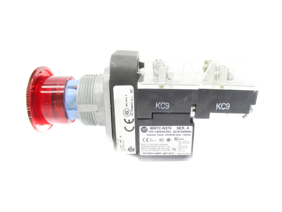 ALLEN BRADLEY 800T-FXTQH2RA5 SER. U NSNP