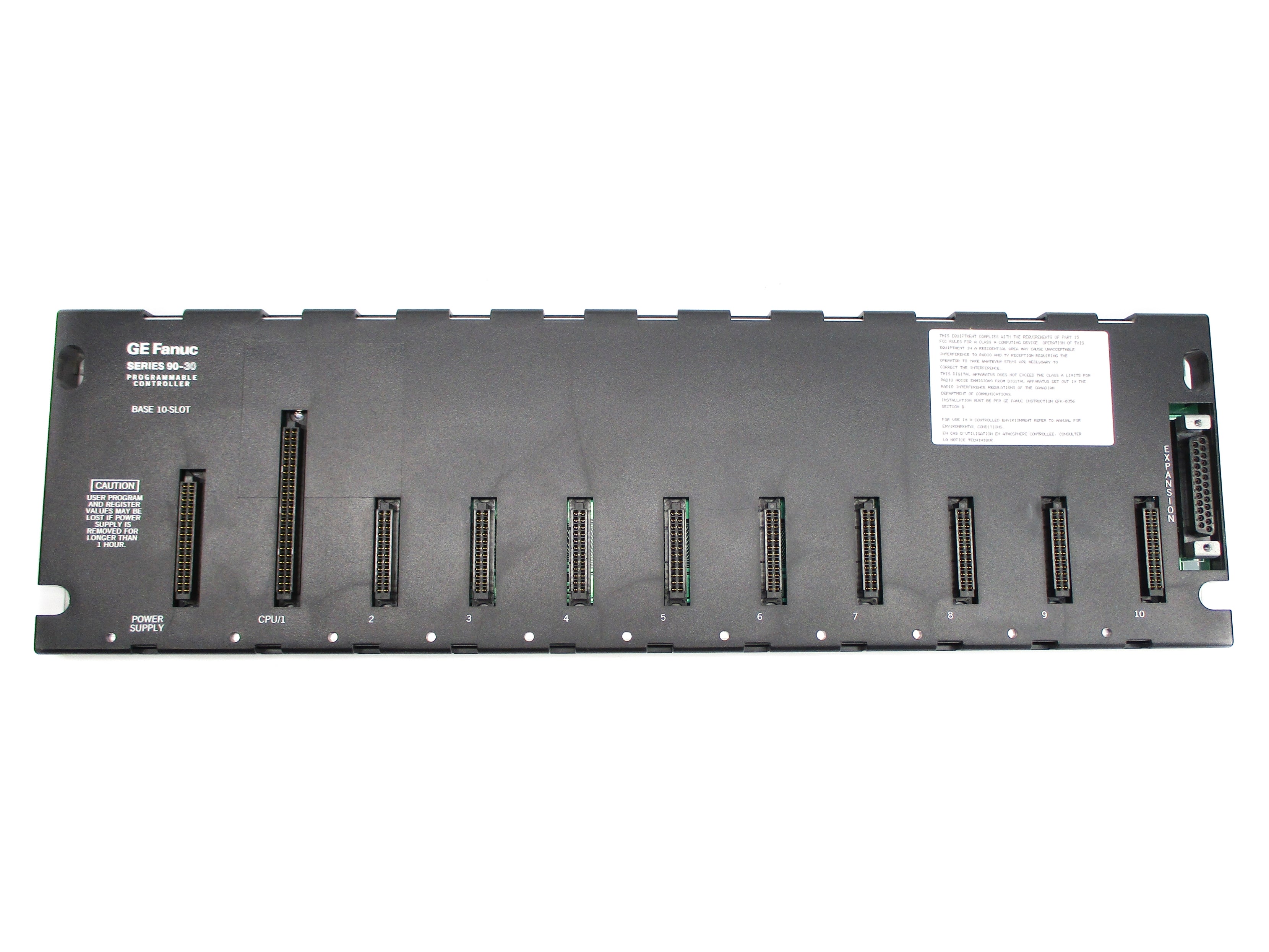 GE FANUC IC693CHS391C NSMP