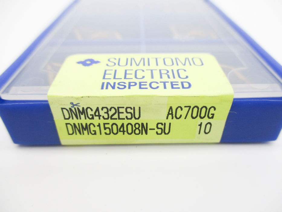 SUMITOMO ELECTRIC DNMG432ESU-AC700G DNMG150408N-SU (PKG OF 10) NSFS