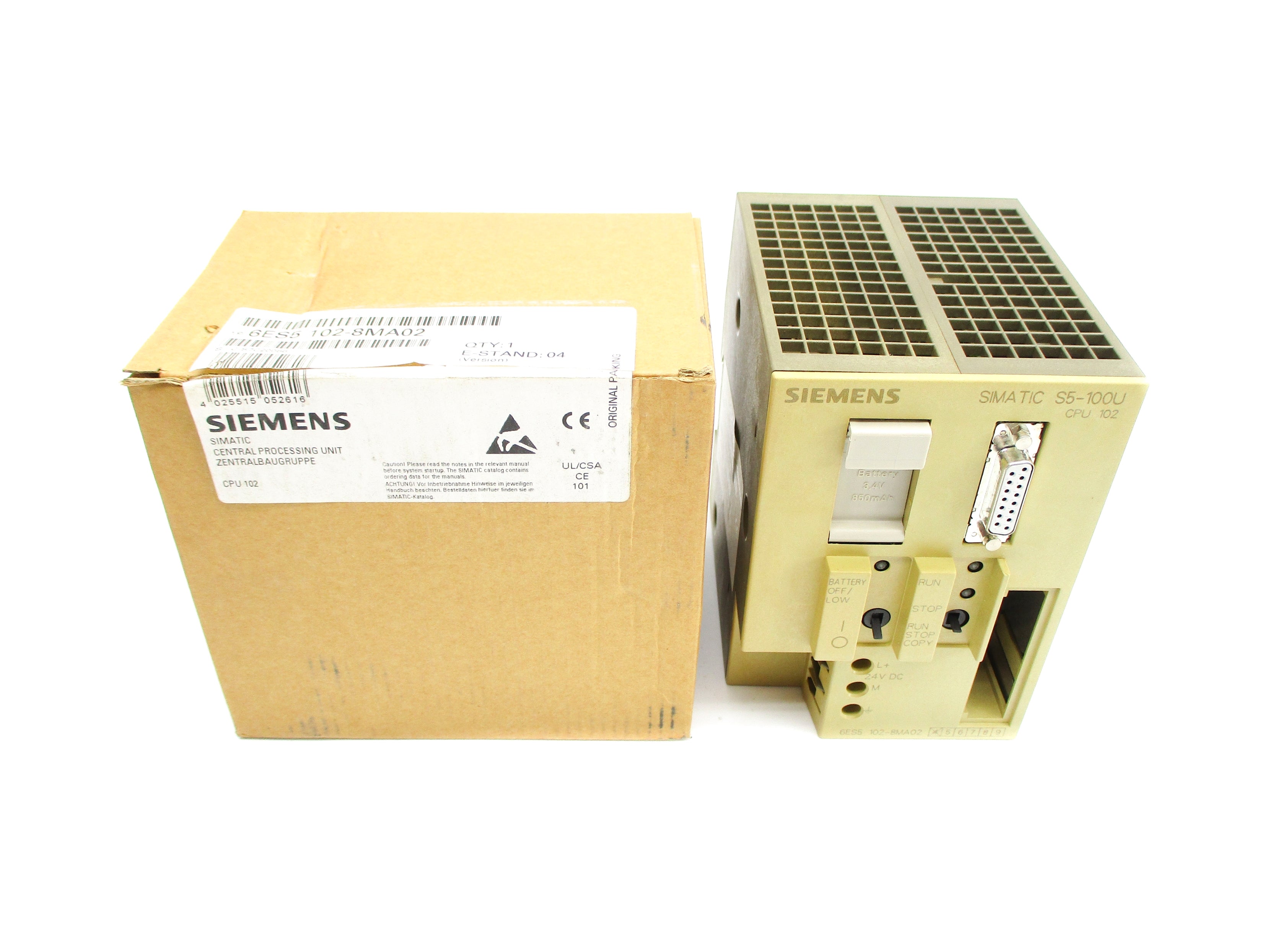 SIEMENS 6ES5102-8MA02 NSMP