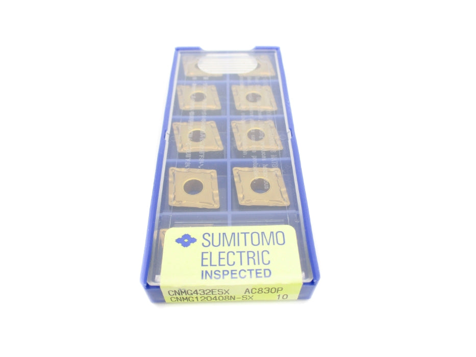SUMITOMO ELECTRIC CNMG432ESX-AC830P CNMG120408N-SX (PKG OF 10) NSFS