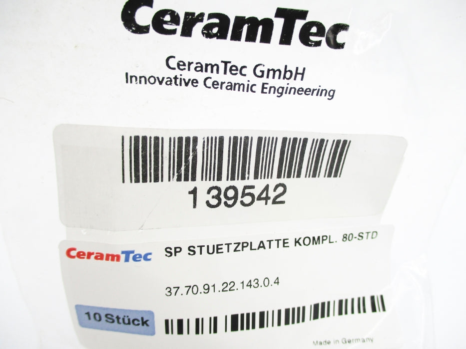 CERAMTEC 37.70.91.22.143.0.4 139542 (PKG OF 10) NSMP