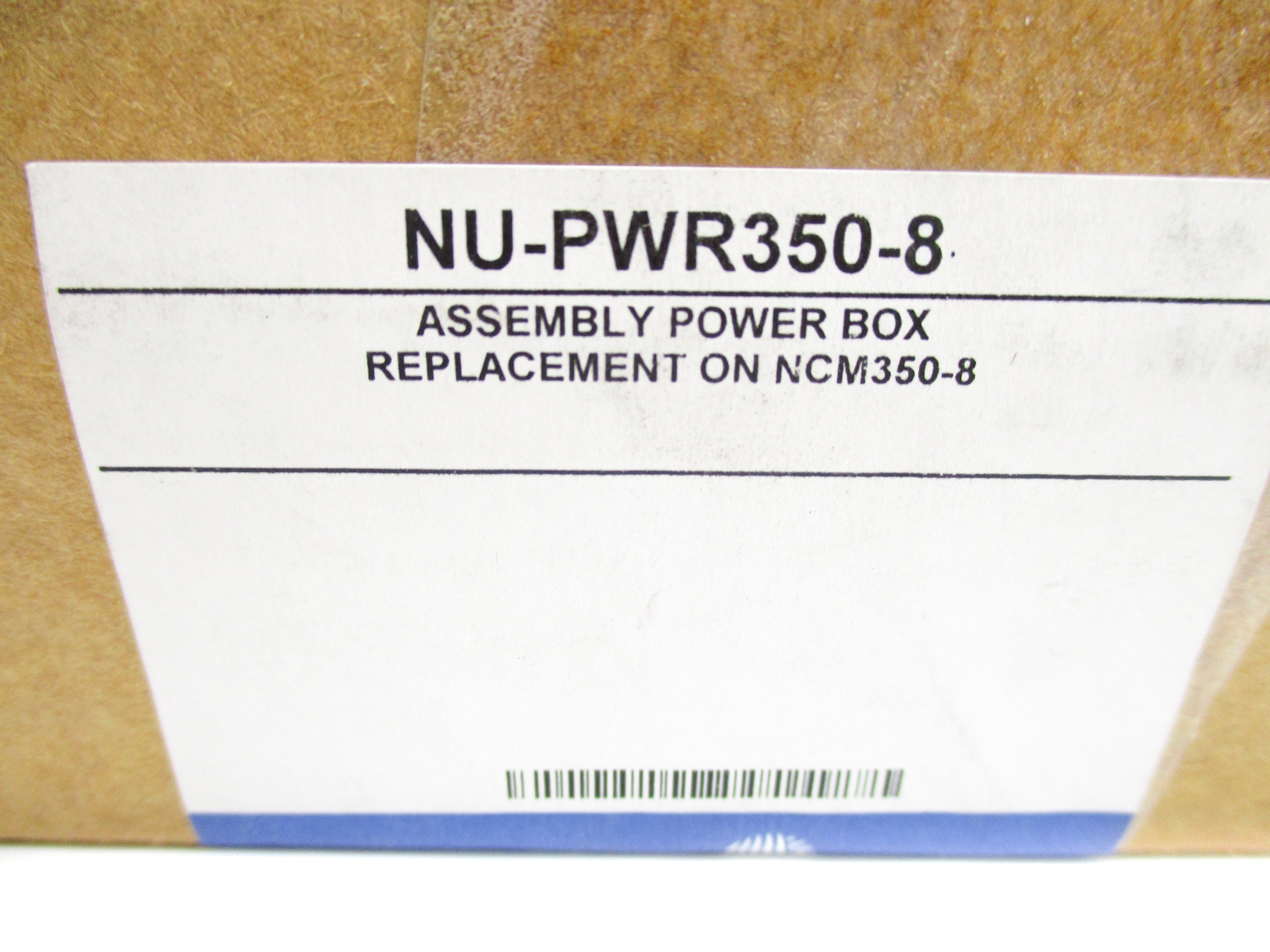JOHNSON CONTROLS NU-PWR350-8 NSMP