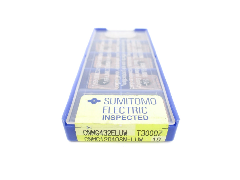 SUMITOMO ELECTRIC CNMG432ELUW-T3000Z CNMG120408N-LUW (PKG OF 10) NSFS