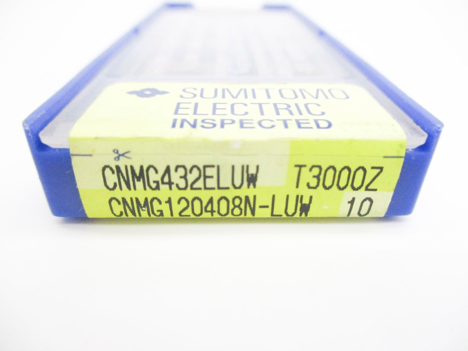 SUMITOMO ELECTRIC CNMG432ELUW-T3000Z CNMG120408N-LUW (PKG OF 10) NSFS