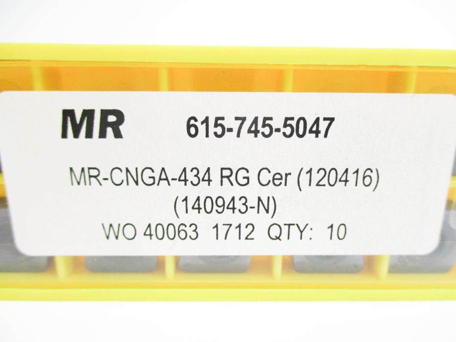MR MR-CNGA-434RG 140943-N (PKG OF 10) NSMP