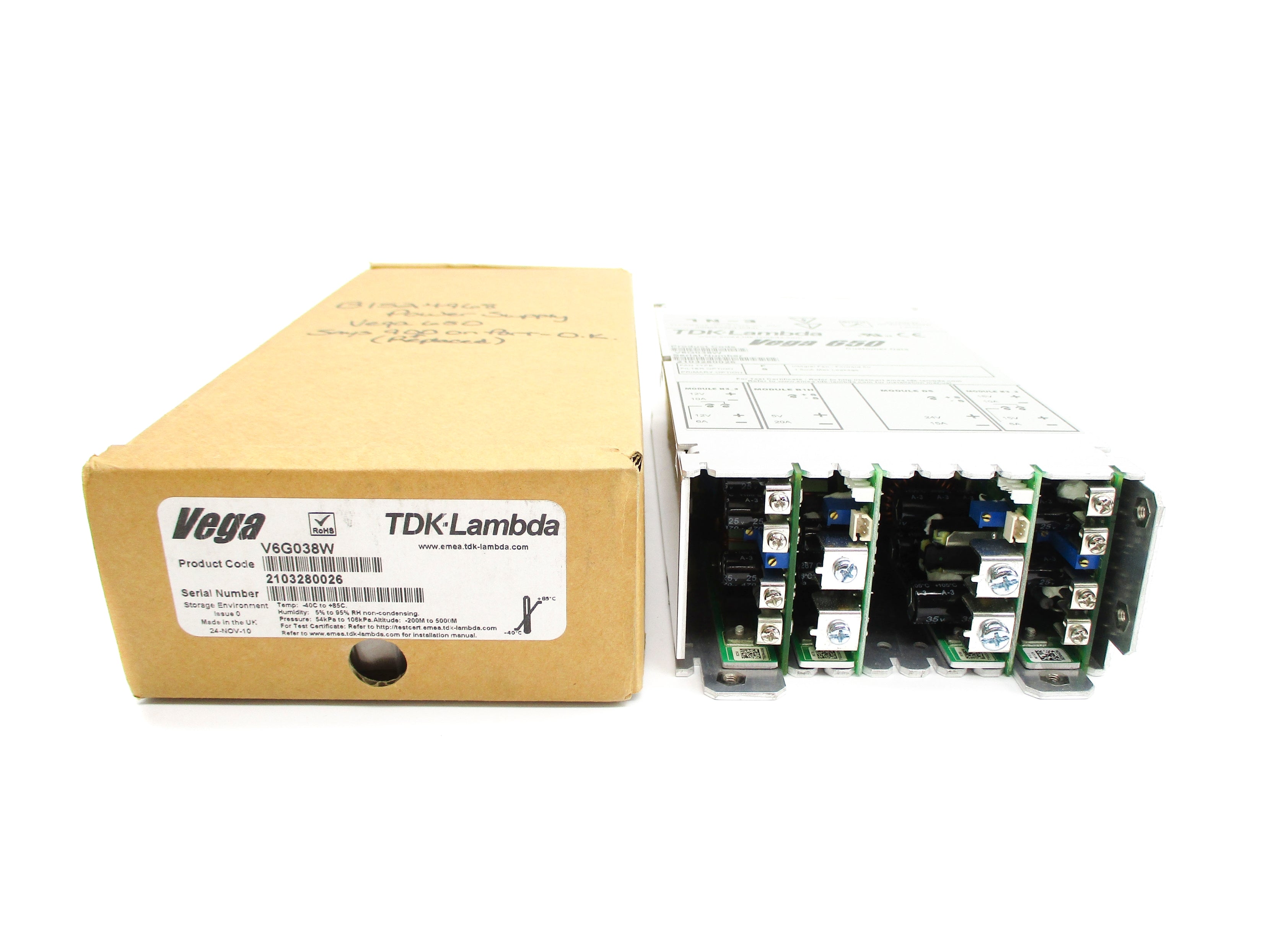 TDK-LAMBDA V6G038W NSMP