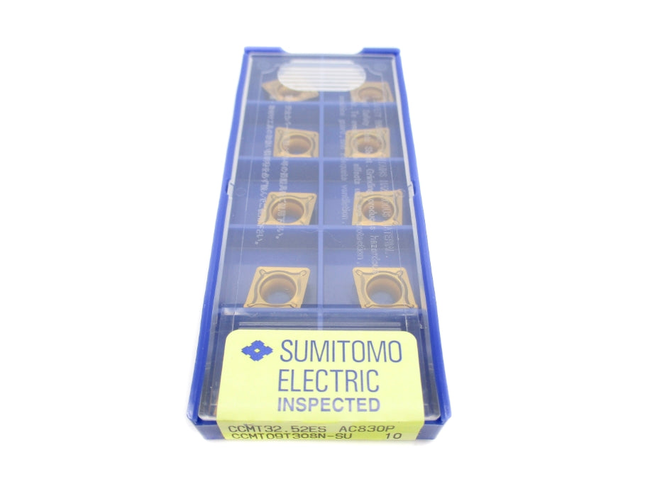 SUMITOMO ELECTRIC CCMT32.52ES-AC830P CCMT09T308N-SU (PKG OF 10) NSFS