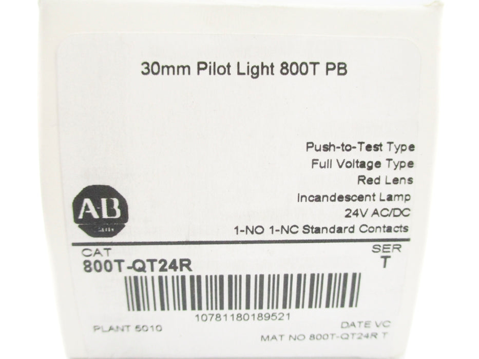 INDUSTRIAL SPARE PART 800T-QT24R SER. T (WH) NSFS